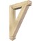 Ekena Millwork Traditional Arts & Crafts Rough Sawn Bracket, Douglas Fir, 4"W x 24"D x 32"H BKT04X24X32TRA03RDF - alternate 1